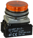 Lampa NEF30LD/24V-230V žltá W0-LDU1-NEF30LD G